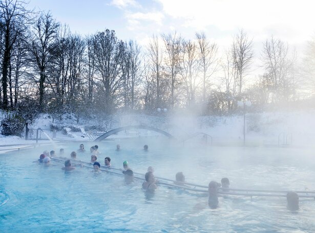 Massagedüsen-Straße der Sonnenhof-Therme