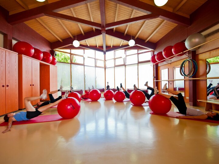 Gymnastikraum der Sonnenhof-Therme